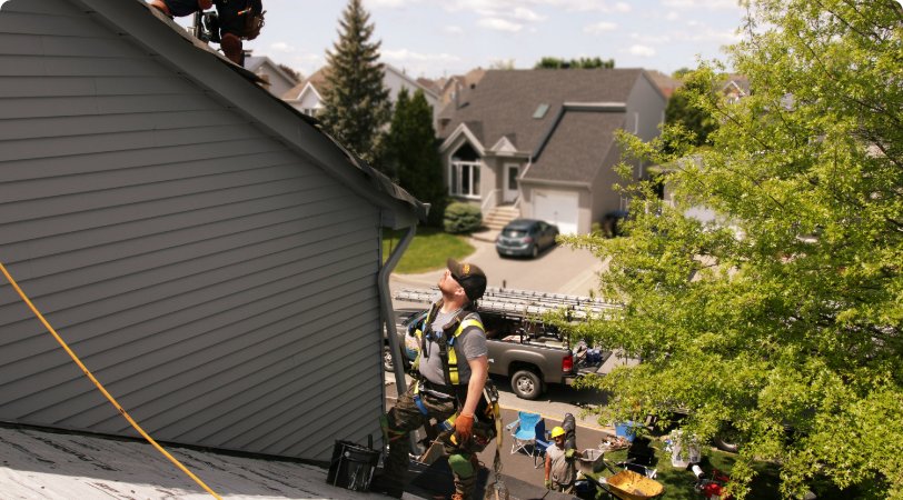 toiture résidentielle de Brossard